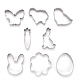 Stainless Steel Mixed Animal Shaped Cookie Candy Food Cutters Molds DIY-H142-11P-1