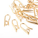 Brass Earring Hooks KK-R037-120KC-1