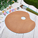 Ovale Holzfarbpalette&nbsp;AJEW-WH20098-001-4