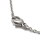 304 Stainless Steel Pendant Necklaces NJEW-H022-05P-3