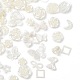 Kit de recherche de fabrication de bijoux de style imitation perle SACR-D008-01-1