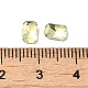 Cabochons de strass en verre RGLA-P037-04A-D337-3