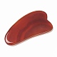 Dyed & Heated Natural Agate Gua Sha Boards AJEW-H112-01-3