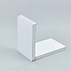 Nbeads 50шт прямоугольные алюминиевые пустые термотрансферные визитки DIY-NB0005-66-5