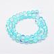 Synthetic Moonstone Beads Strands G-E353-03-6mm-2