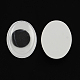 Черный и белый покачиваться гугли глаза Кабошоны DIY скрапбукинга ремесла игрушка аксессуары X-KY-S004B-1
