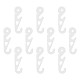 Crochet d'oreille réglable en plastique pour le couverture de bouche AJEW-TA0017-04-1