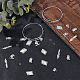 Kits de joyería de brazalete de diy con tema de graduación arricraft DIY-AR0001-84-2