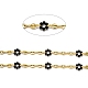 3.28 Feet Handmade Brass Link Chains X-CHC-L039-43A-G-2