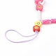 Polymer Clay Beaded Mobile Straps HJEW-JM00463-2