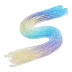 Transparent Glass Beads Strands X-GLAA-E036-07Q-1