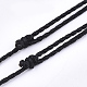 Nylon Cord Necklace Making MAK-T005-06A-3