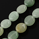 Природные зеленый авантюрин камень шарик нити G-R189-17-1