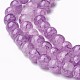 Rociar perlas de vidrio pintado hebras X-GLAA-A038-C-53-3