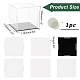 Boîtes de présentation acryliques transparentes AJEW-WH0282-68-2