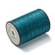 ラウンドワックスポリエステル糸ストリング  マイクロマクラメコード  ツイストコード  革縫い用  プルシアンブルー  0.45mm  約174.97ヤード（160m）/ロール YC-D004-02B-024-2