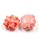 Carnation Flower Dyed Synthetical Coral Beads CORA-P001-33-1