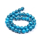 Chapelets de perles en turquoise synthétique TURQ-G832-01-12mm-2