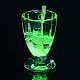 Leuchtende transparente Harzanhänger CRES-F026-01D-5