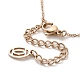 Collier pendentif perle naturelle avec 304 chaînes en acier inoxydable NJEW-K255-03KCG-3