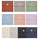 Nbeads 10Pcs 10 Colors PU Imitation Leather Jewelry Storage Bags ABAG-NB0001-94-1