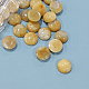 Natürliche Topas Jade Cabochons&nbsp;G-P393-R35-12mm-1