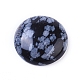 Natural Snowflake Obsidian Cabochons X-G-L510-12E-06-2