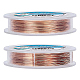 BENECREAT 24 Gauge Bare Copper Wire Solid Copper Wire for Jewelry Craft Making CWIR-BC0002-16C-2