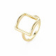 Hollow Rectangle Rack Plating Alloy Wide Band Rings RJEW-Q163-016-RS-3