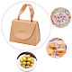 WADORN 20 Pack Treat Gift Boxes Foldable Kraft Paper Candy Storage Case Paper Goodie Boxes with Ribbon Handle for Birthday Party Wedding Halloween Christmas CON-WH0094-24A-6