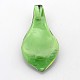 1Box Handmade Dichroic Glass Big Teardrop Pendants DICH-X045-03-2