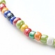Bracelets stretch avec perles en verre X-BJEW-JB06414-7