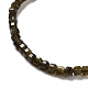 Chapelets de perles en obsidienne dorée naturelle G-D467-A15-3