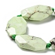 Chapelets de perles en jade citron naturel G-M406-A03-02-2