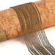 Pandahall 5 Yard Messing Kabelkette verdrehte Kreuz Halsketten Breite 1.5mm für Schmuckherstellung Kette CHC-PH0001-13AB-FF-5