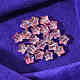 20pcs perles de verre peintes à la bombe GLAA-YW0001-13-3