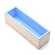Rectangular Pine Wood Soap Molds Sets DIY-F057-04C-2