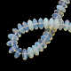 Rondelle Opalite Beads Strands G-R309-01-2