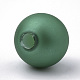 Perles de style caoutchouté en plastique écologique MACR-S284-02A-2