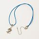 Cowhide Leather Cord Necklaces for Valentine's Day NJEW-JN00504-01-2