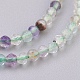 Natural Fluorite Beads Strands G-F568-134-2mm-3