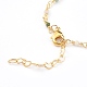 Fabrication de bracelets de chaînes de perles faites à la main en tourmaline naturelle AJEW-JB00907-02-3