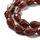 Natürliche rote Jaspis Perlen Stränge G-P520-B04-01-4