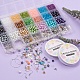 Kit de fabricación de conjunto de joyas de cuentas de vidrio diy DIY-YW0005-14-6
