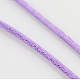 Cordons fil de nylon tressé rond de fabrication de noeuds chinois de macrame rattail NWIR-O001-11-2