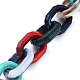 Cadenas de cable de acrílico hechas a mano AJEW-JB00588-2