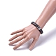 Unisex Leather Cord Weave Bracelets BJEW-JB04893-02-4