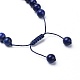 Nylon réglable bracelets cordon tressé BJEW-JB04212-01-3