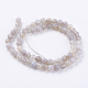 Chapelets de perles en agate à rayures naturelles/agates à bandes X-G-G581-6mm-09-2