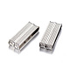Alloy Rectangle Magnetic Clasps PALLOY-M040-01P-2